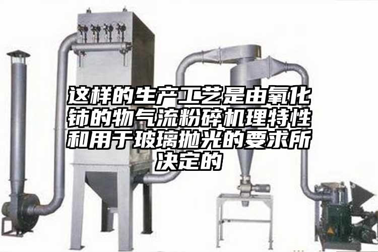 这样的生产工艺是由氧化铈的物气流茄子视频在线看污理特性和用于玻璃抛光的要求所决定的