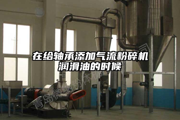 在给轴承添加气流茄子视频在线看污润滑油的时候