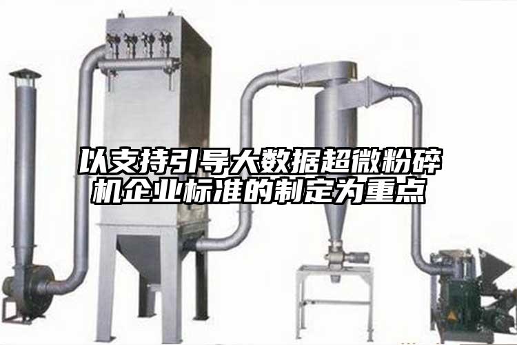 以支持引导大数据超微茄子视频在线看污企业标准的制定为重点